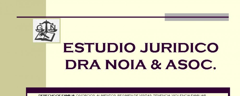 presentacion ESTUDIO JURIDICO NOIA & ASOC