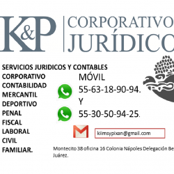 KYP COORPORATIVO JURIDICO Y CONTABLE SC despacho abogados